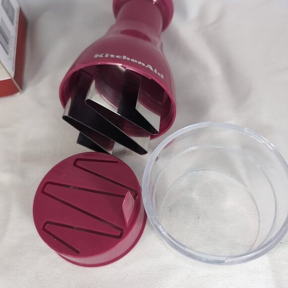KitchenAid Food Chopper Pink 2014 Manual Hand KC304BXA2CAN COMPLETE - Picture 5 of 13